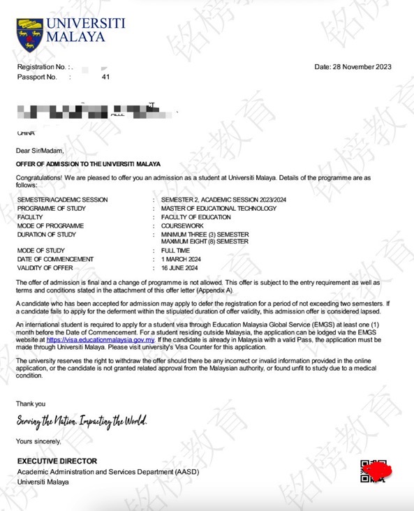 马来亚大学教育系硕士_https://www.mingbang-edu.com_案例分享_第1张